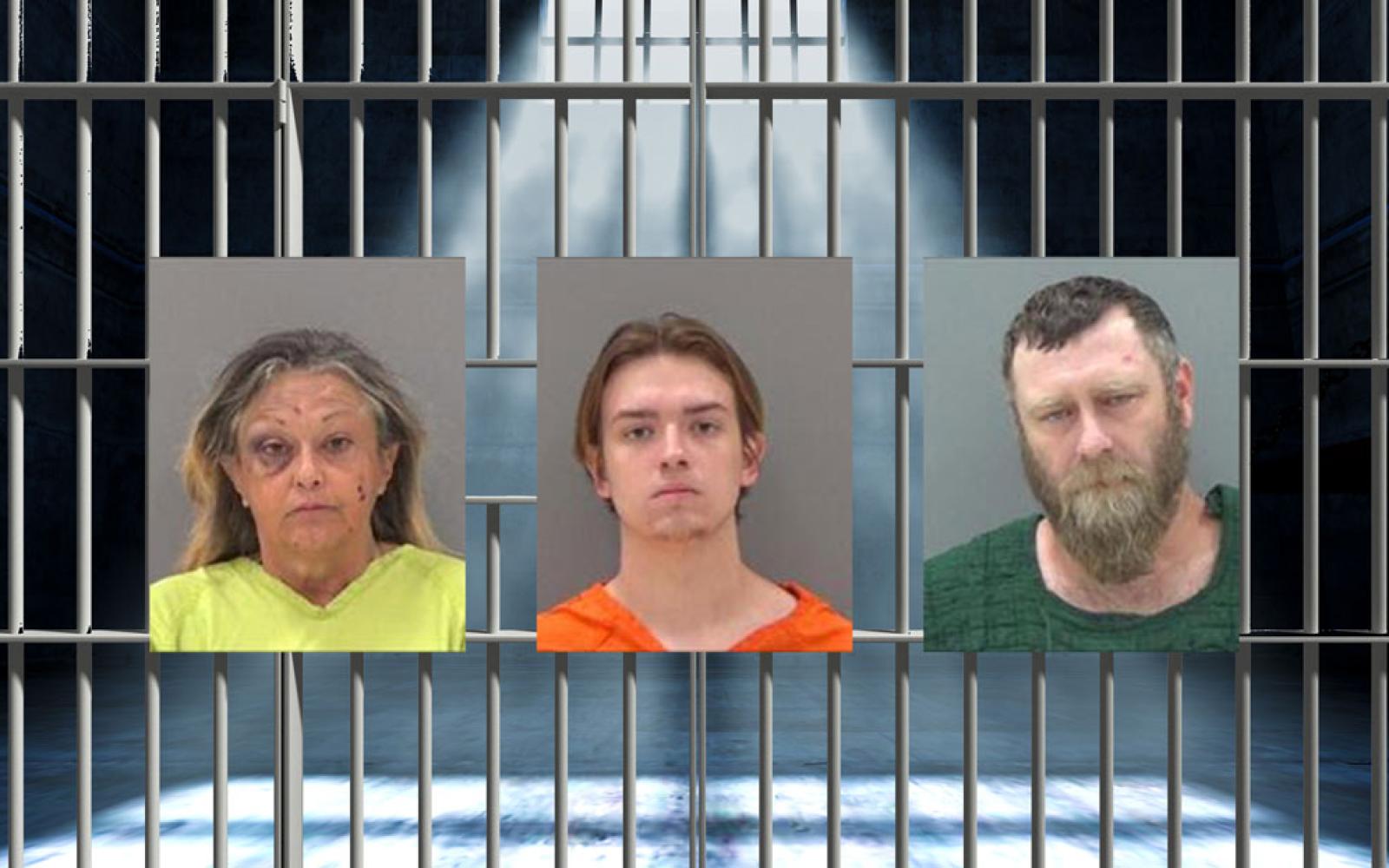 Sally Stewart (left) John Cruz (middle) Thomas Beggs (right) 