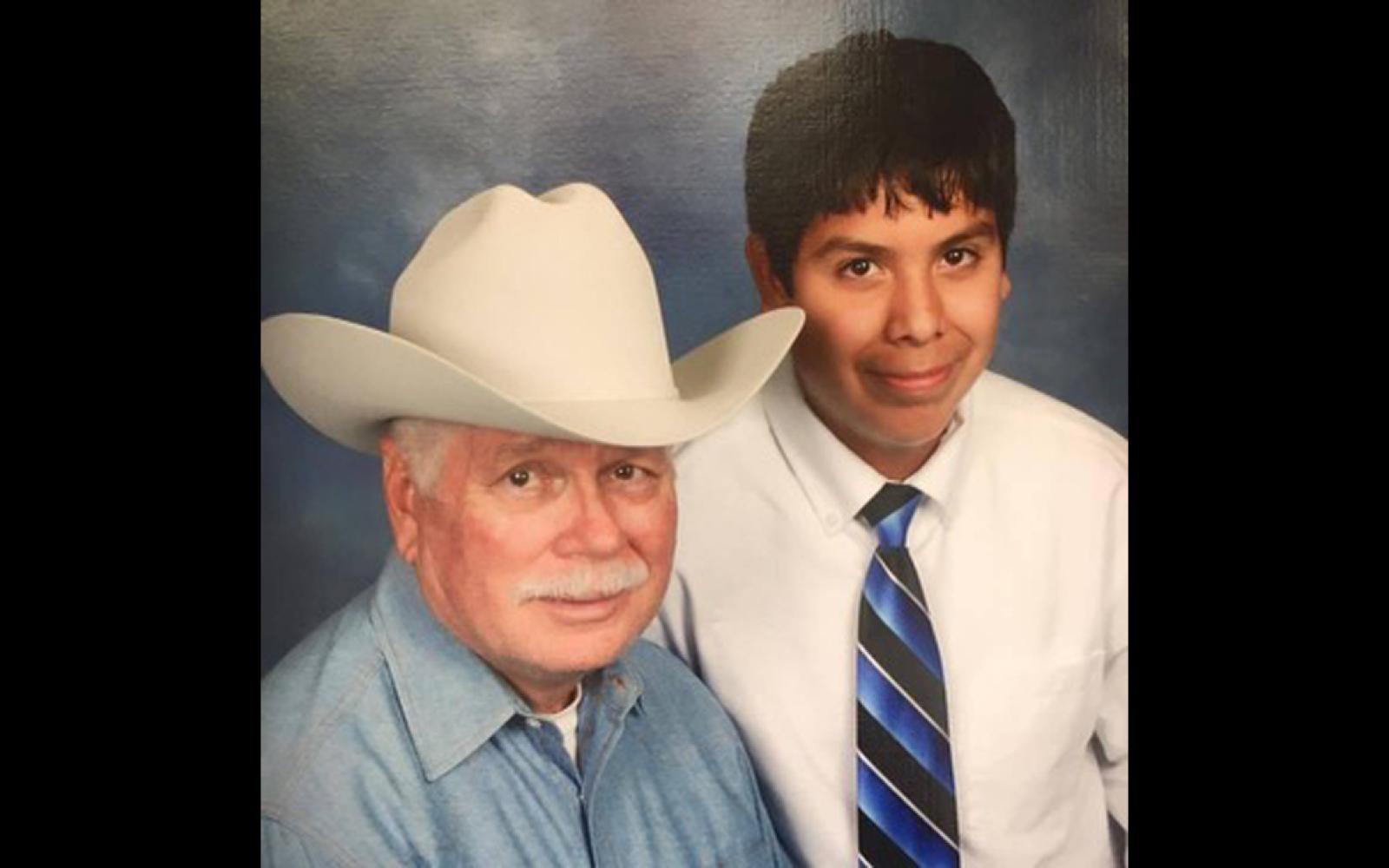 Sheriff Dagen and son John Samuel Dagen, who was killed in a San Angelo Party