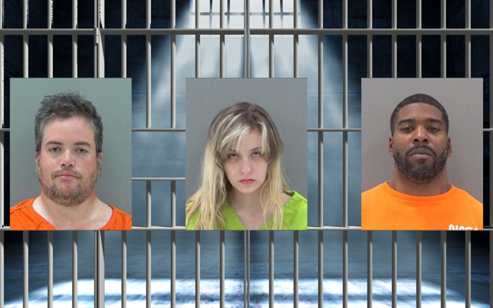 Andrew Garlinghouse (left) Lee French-Todd (middle) D'Andre Young (right) 