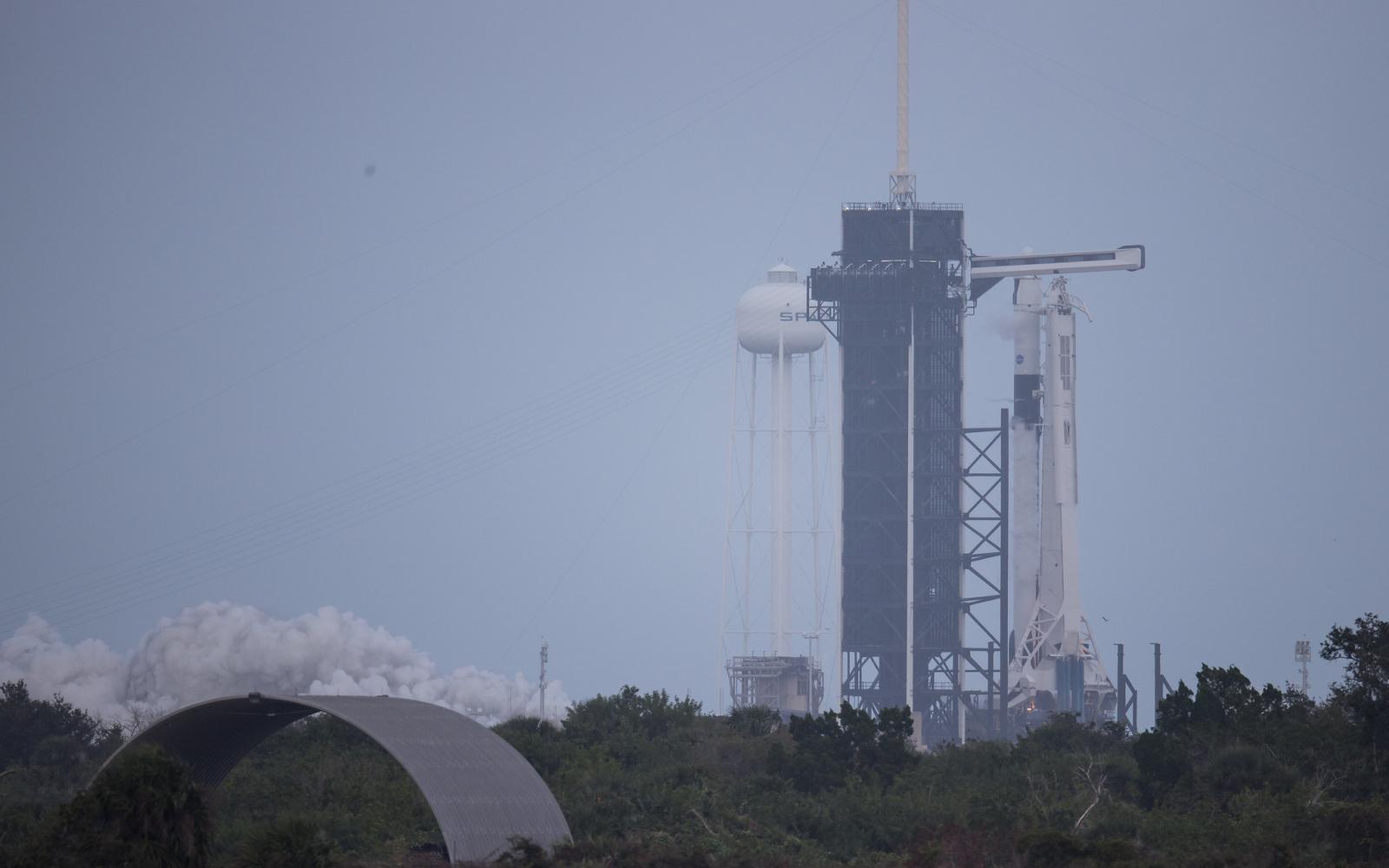SpaceX Falcon 9 (Contributed/NASA Joel Kowsky)