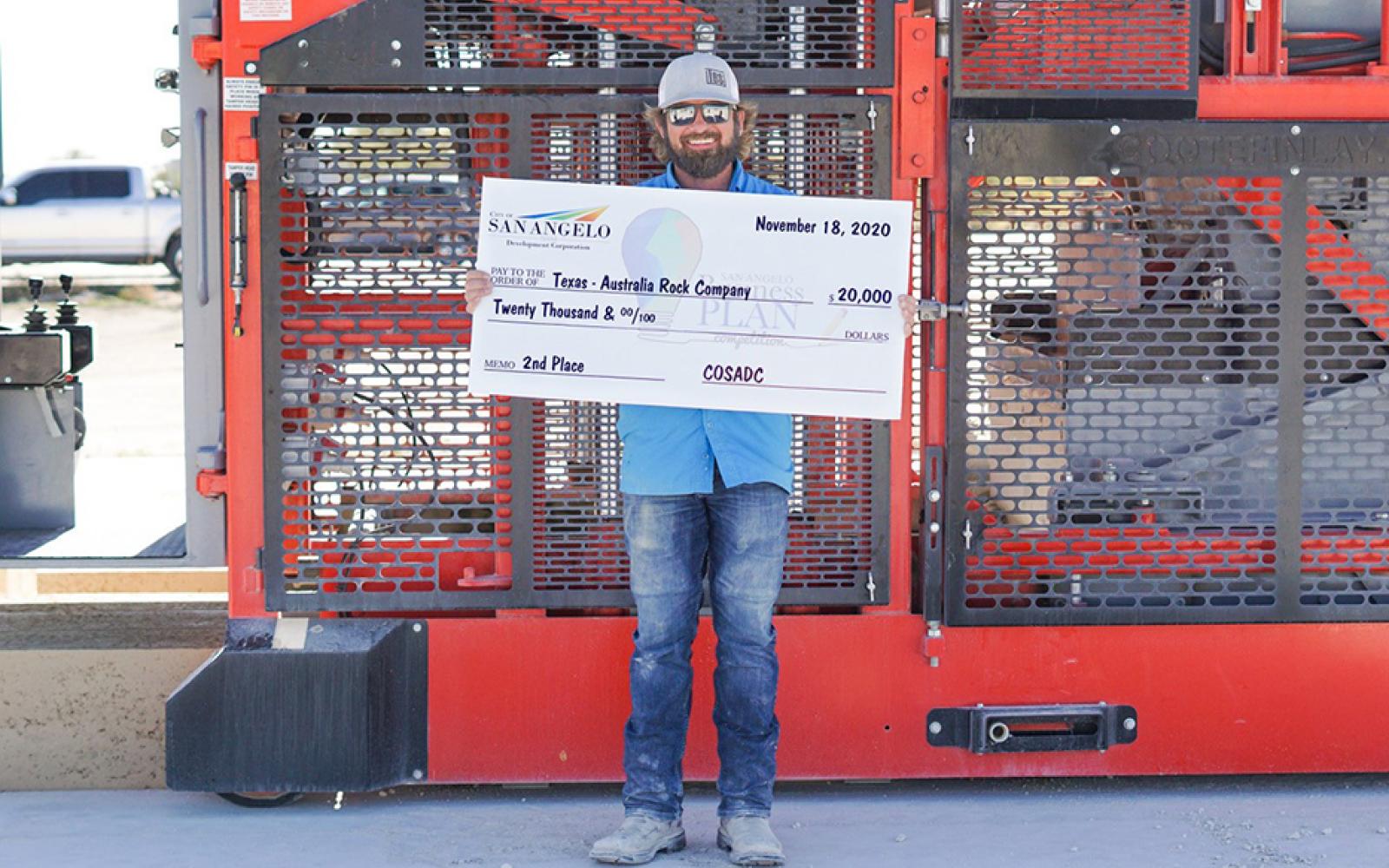 Texas-Australia Rock Company Wins $20,000