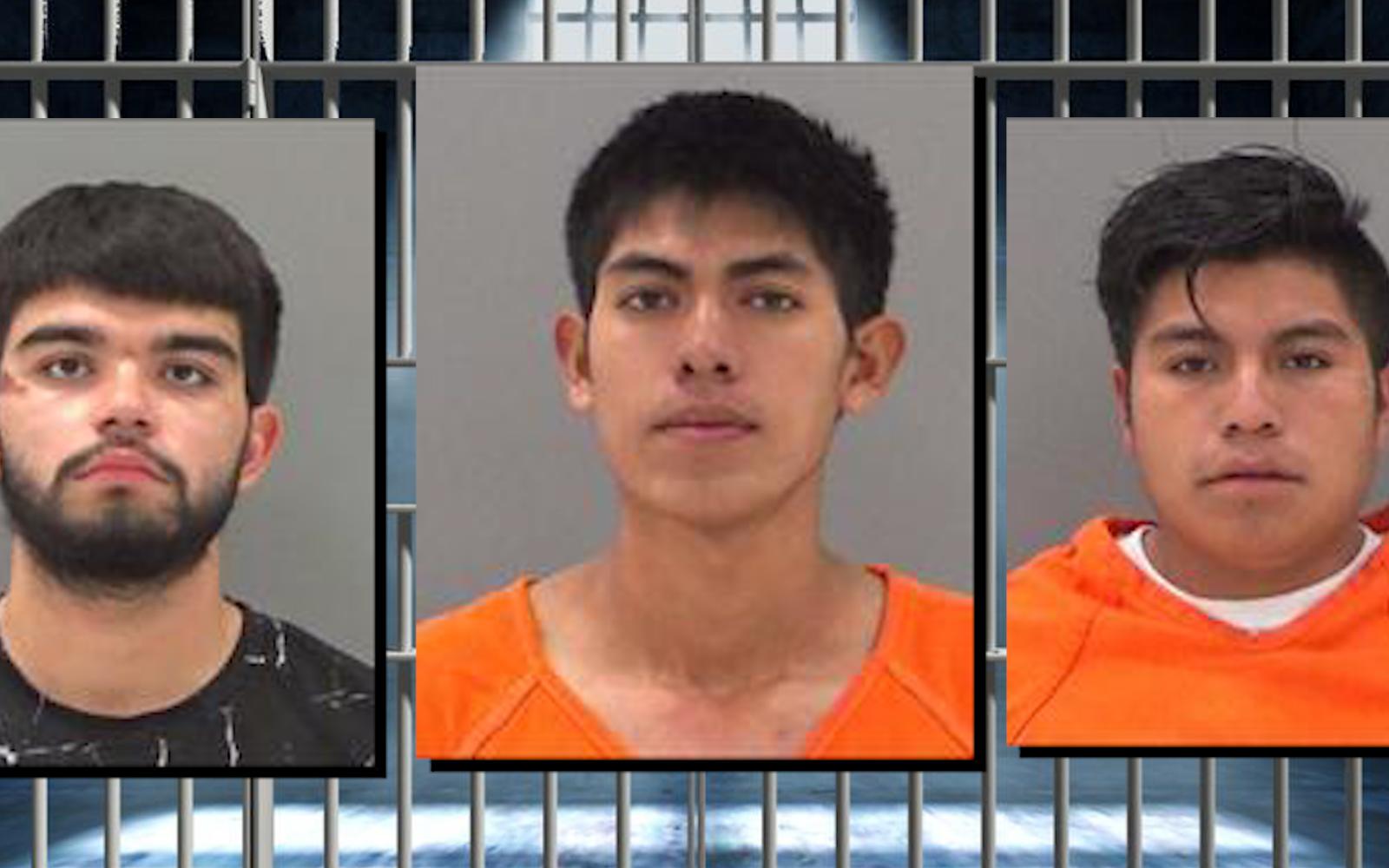Anthony Ramirez (L) Luis Sucup-Hernandez (M) Erick Fernandez-Gonsalez (R)