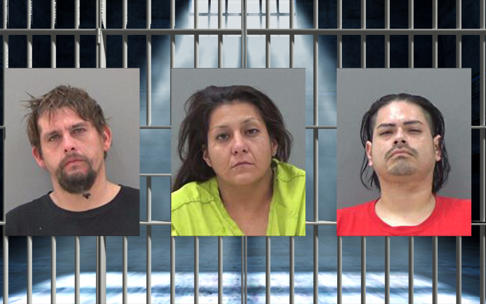 Benito Cordero (left) Nichole Galindo (middle) Elias Campos (right) 