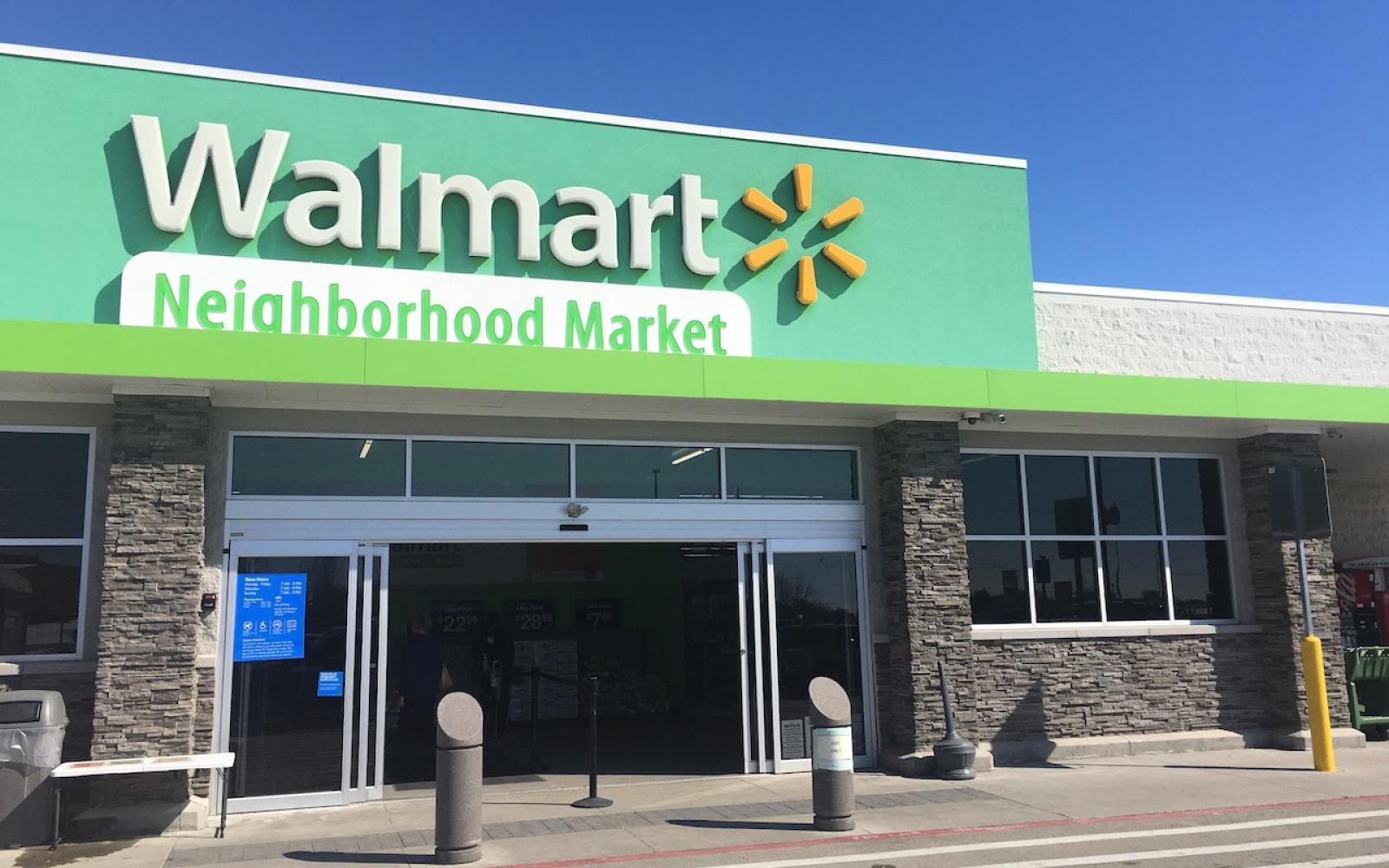 The Knickerbocker Road location of Walmart Neighborhood Markets