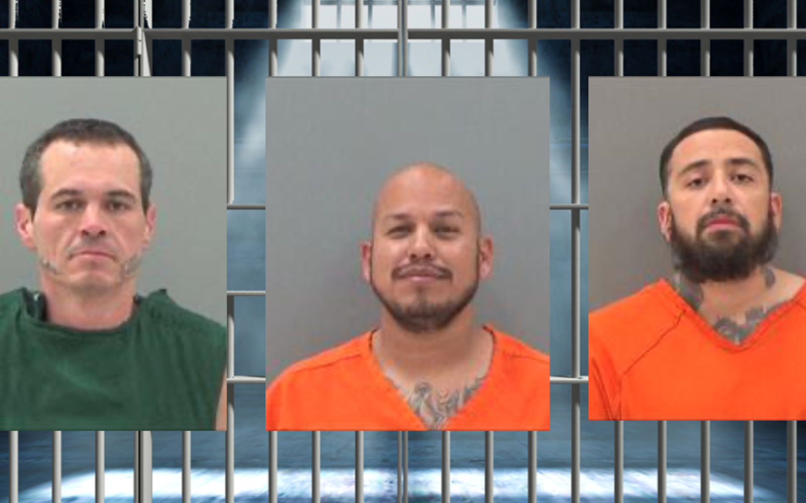 Steven Hedrick, Juan Rodriguez, Andrew Ornelas