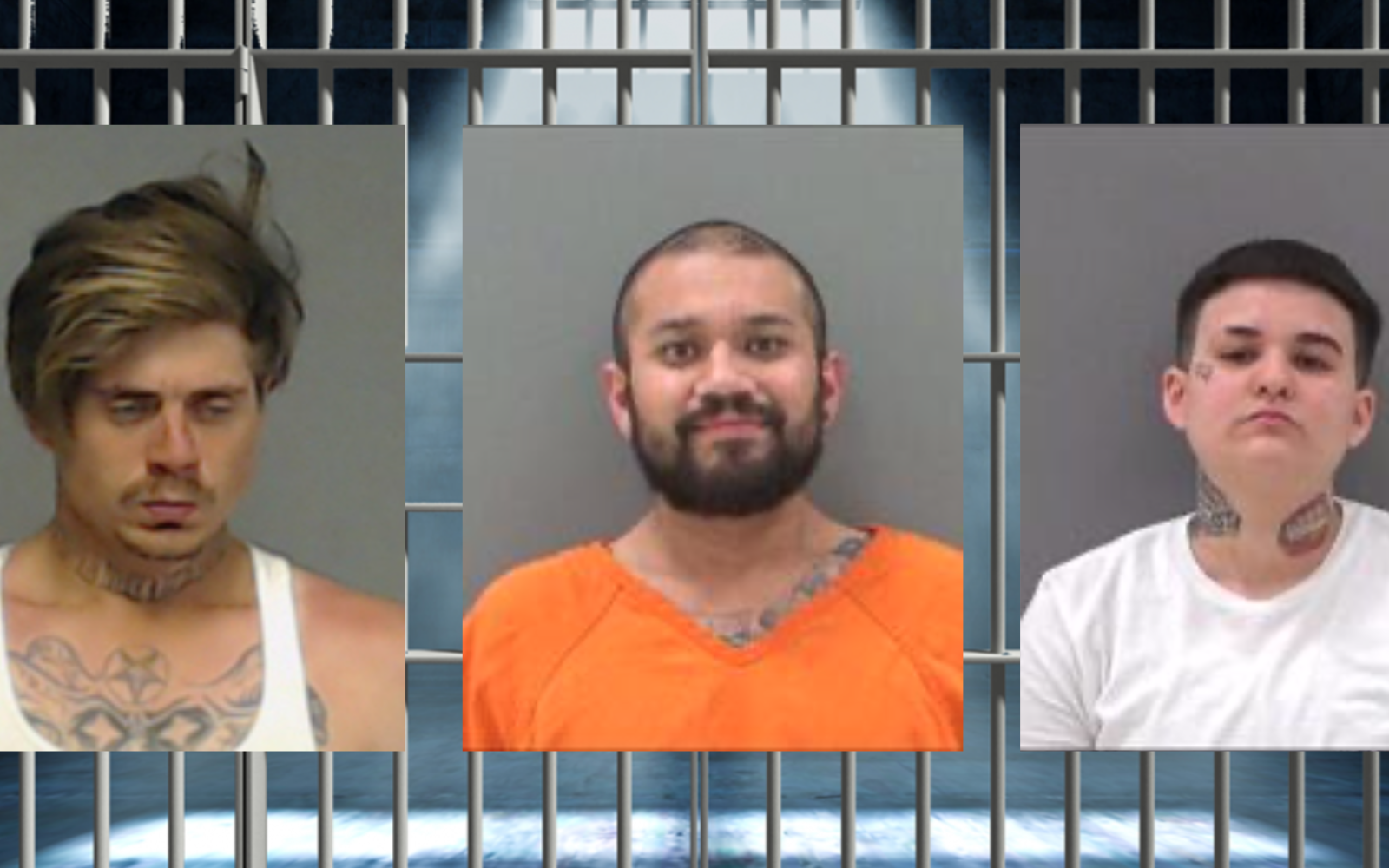 Eric Pounds, Nelson Estrada, Carla Perez