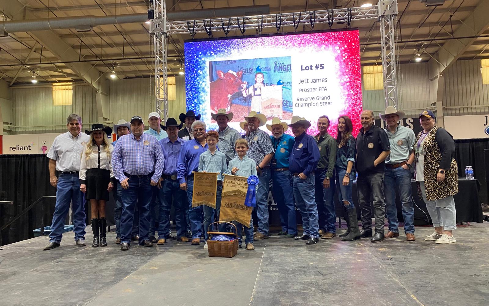 2021 Reserve Grand Champion Steer (LIVE! Photo/Yantis Green)