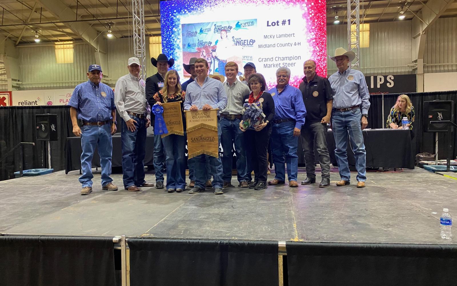 2021 Grand Champion Steer (LIVE! Photo/Yantis Green)