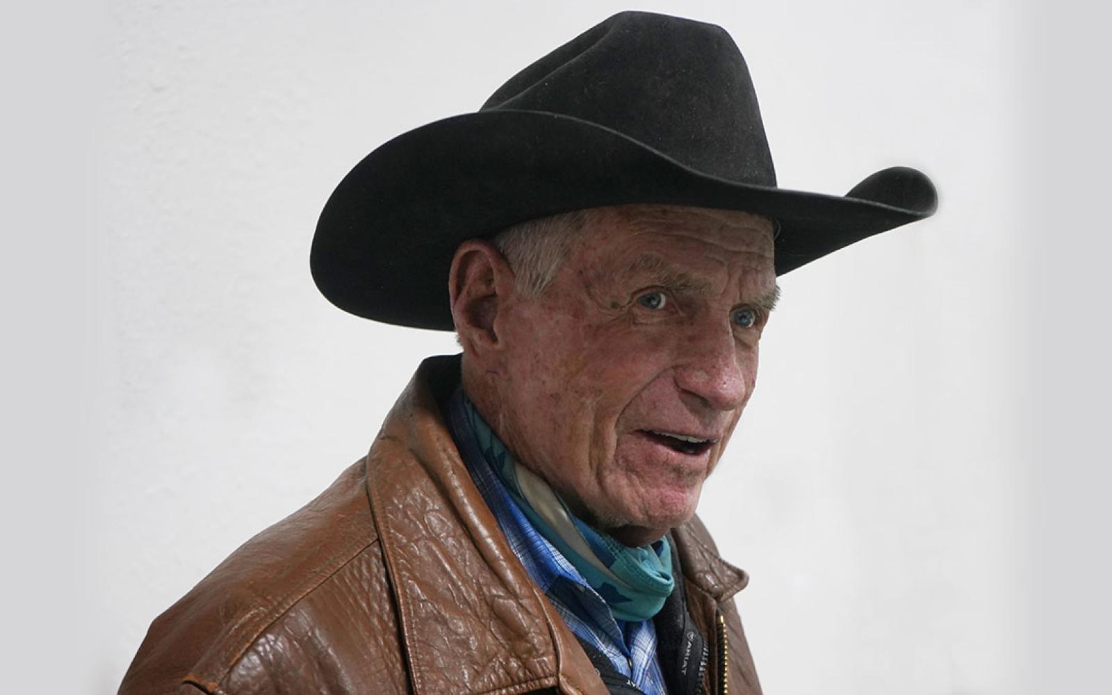 Kenny McMullan, the man who was that boy in the 1940s photo, was born into a ranching family. 