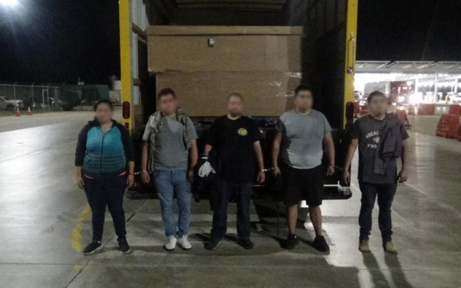 Human Smuggling in Box Truck (Contributed/CBP)