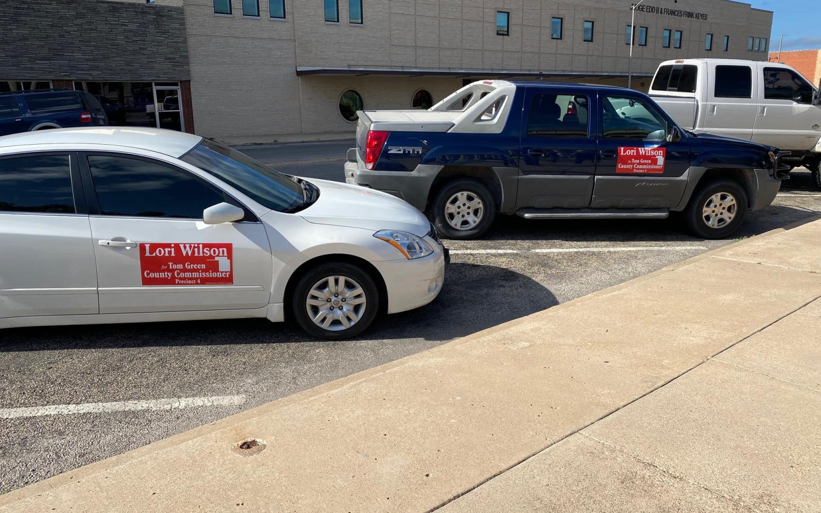 Lori Wilson for County Commissioner (LIVE! Photo/Yantis Green)