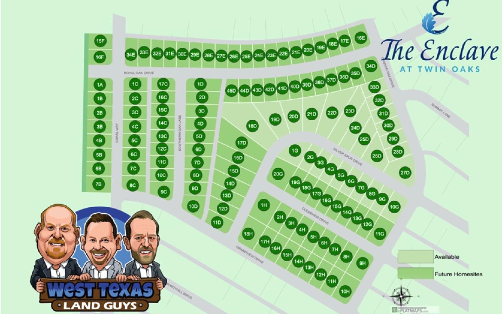 The Enclave at Twin Oaks Subdivision (Contributed/westtexaslandguys.com)