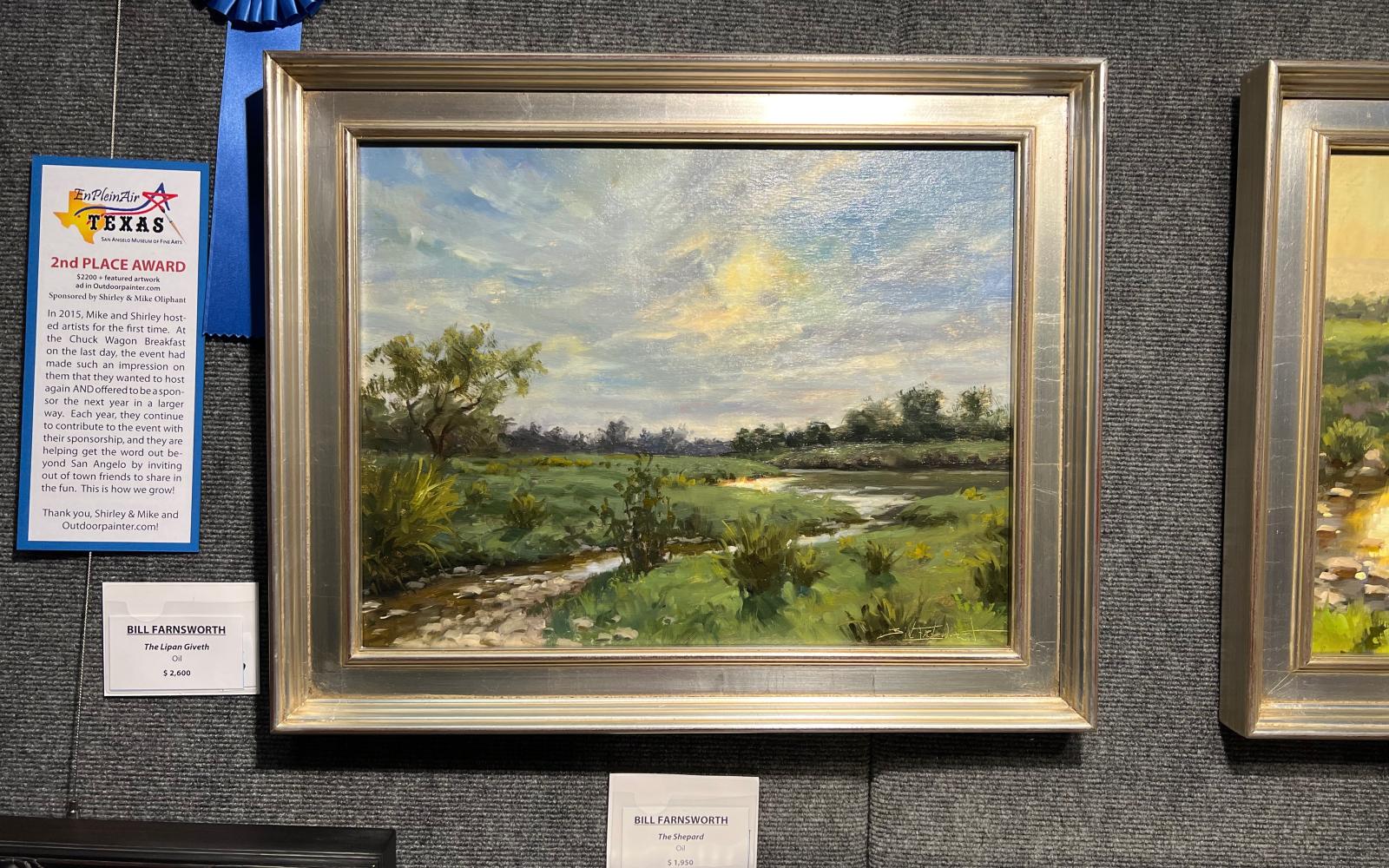 2nd Place Award – Bill Farnsworth