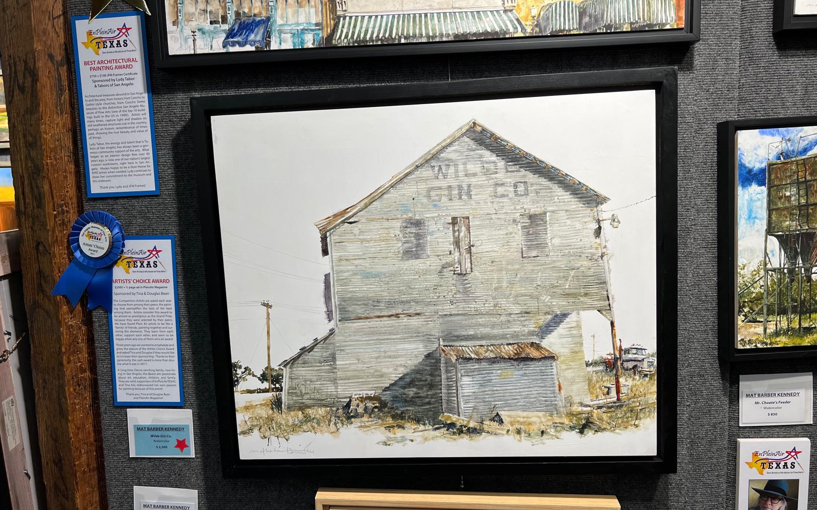 Artist Choice Award – Mat Barber Kennedy