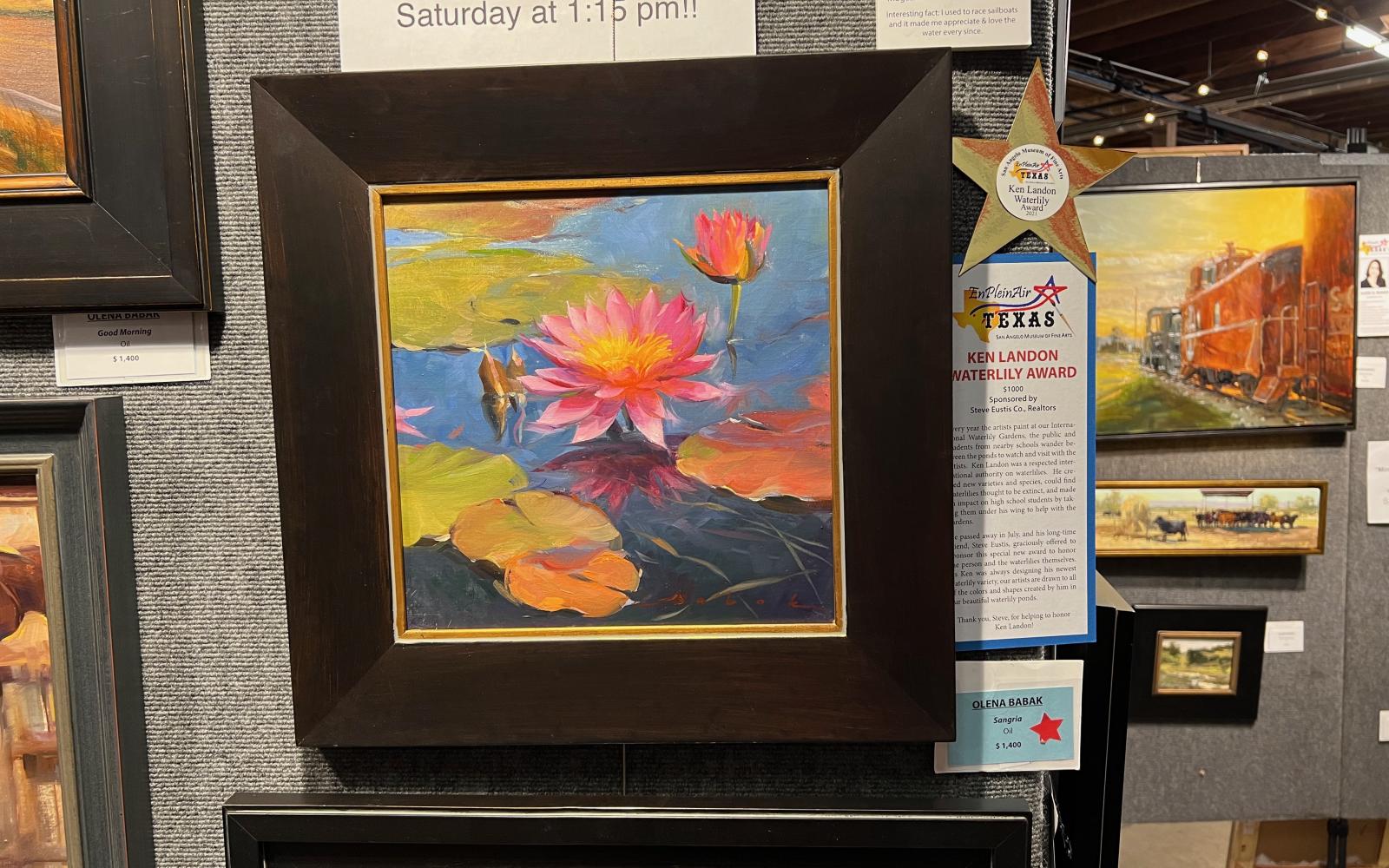 Ken Landon Waterlily Award – Olena Babak