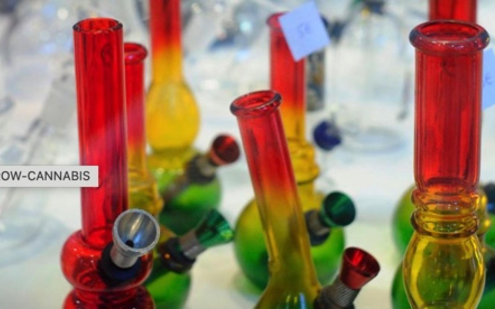 Glass Marijuana Bongs (Contributed/Getty Images)