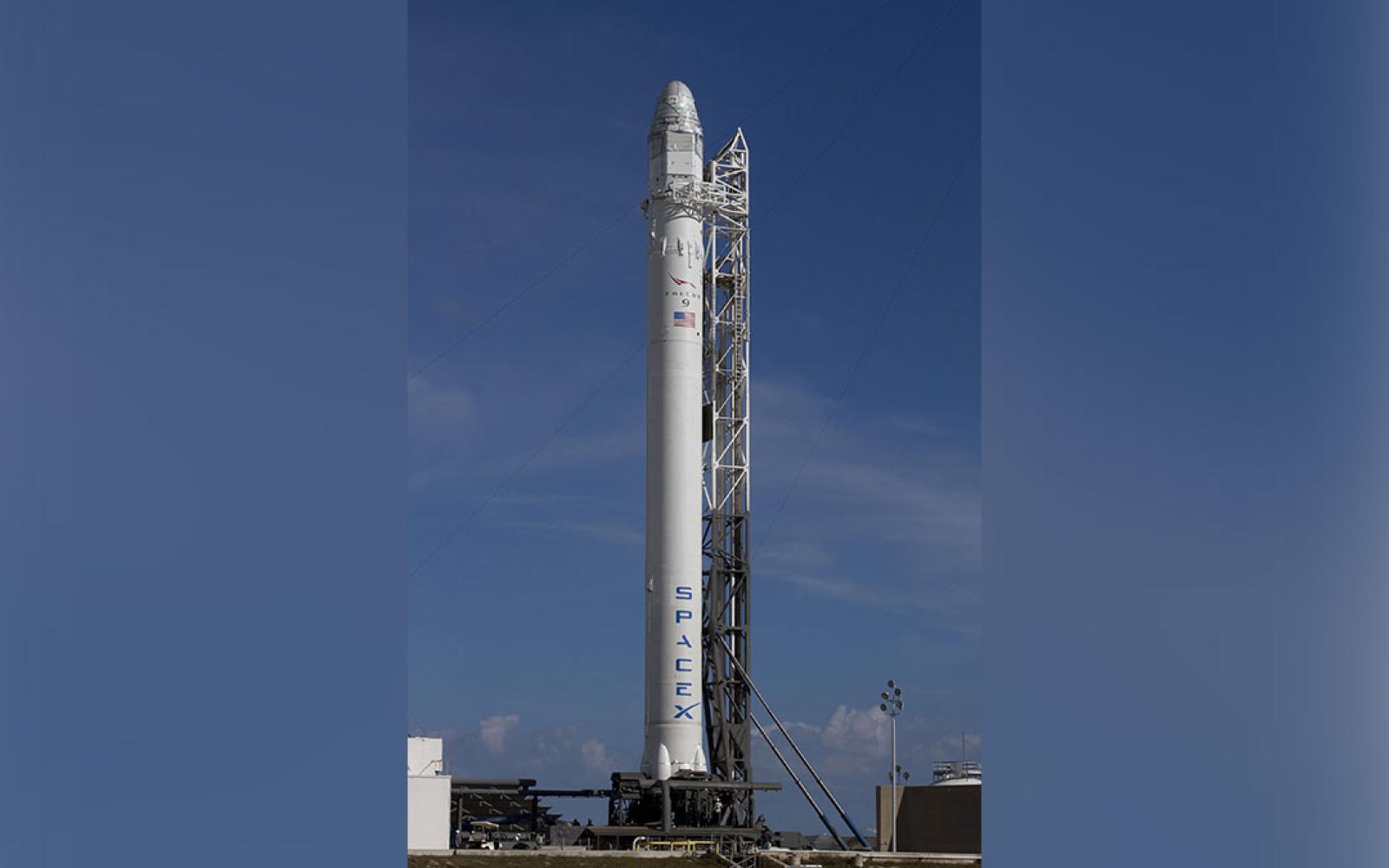 The Falcon 9 rocket