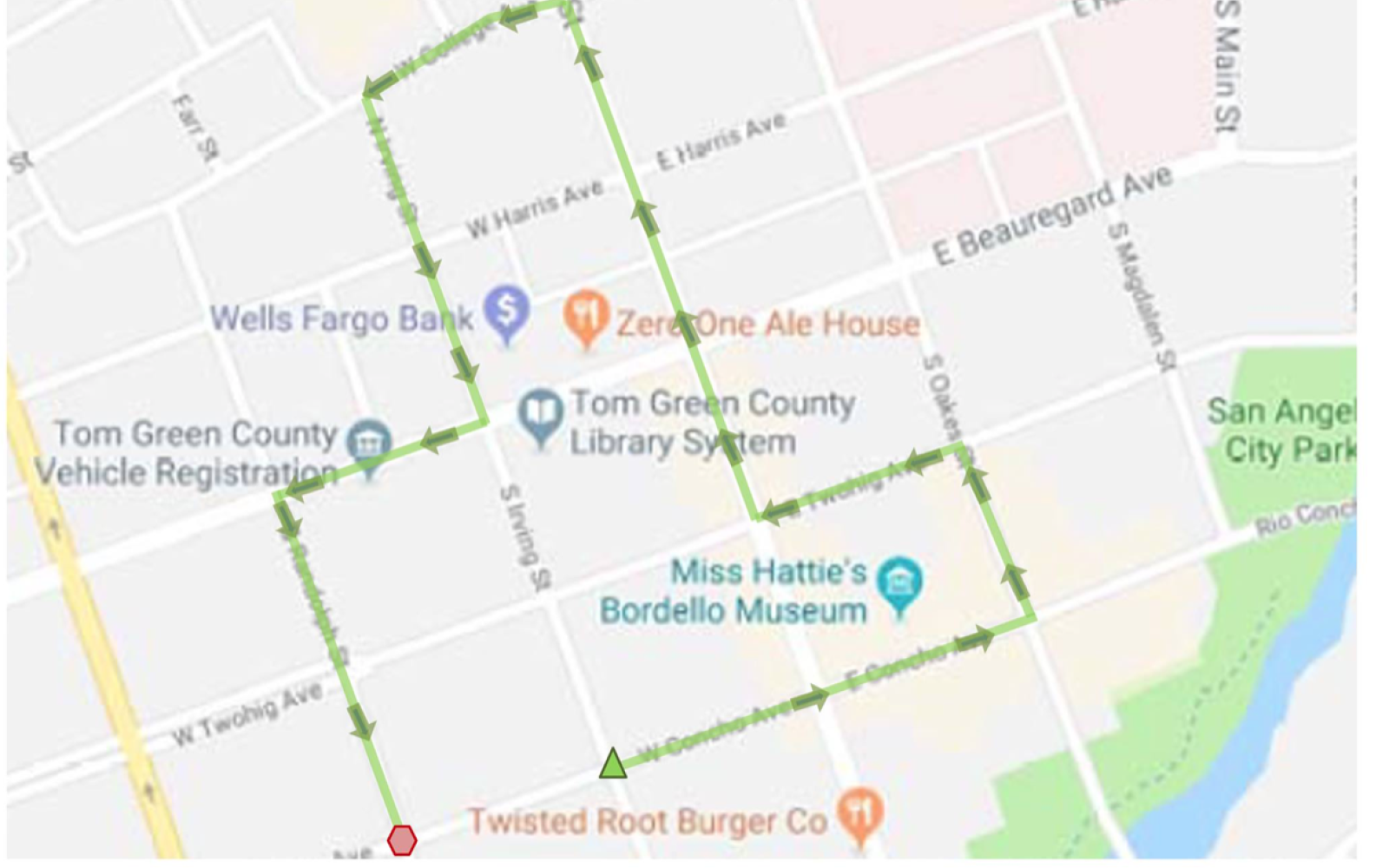 Veterans Day Parade Route