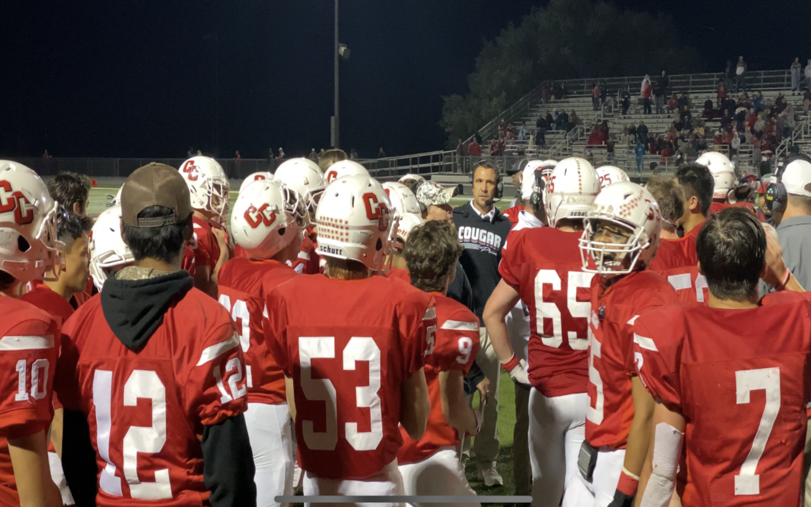 2021 Christoval Cougars at Llano