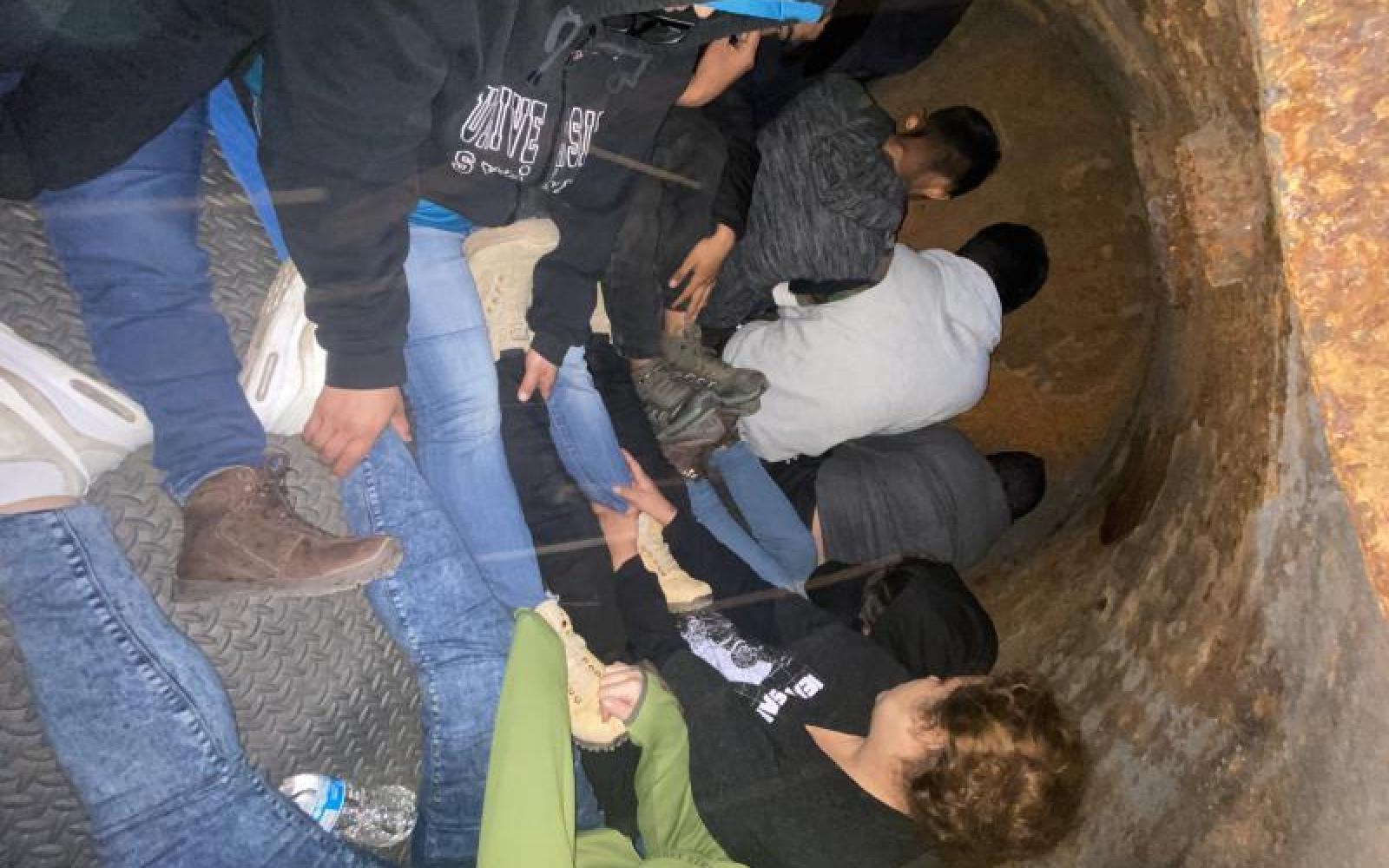 Illegals Smuggled in Vacuum Truck (Contributed/CBP)