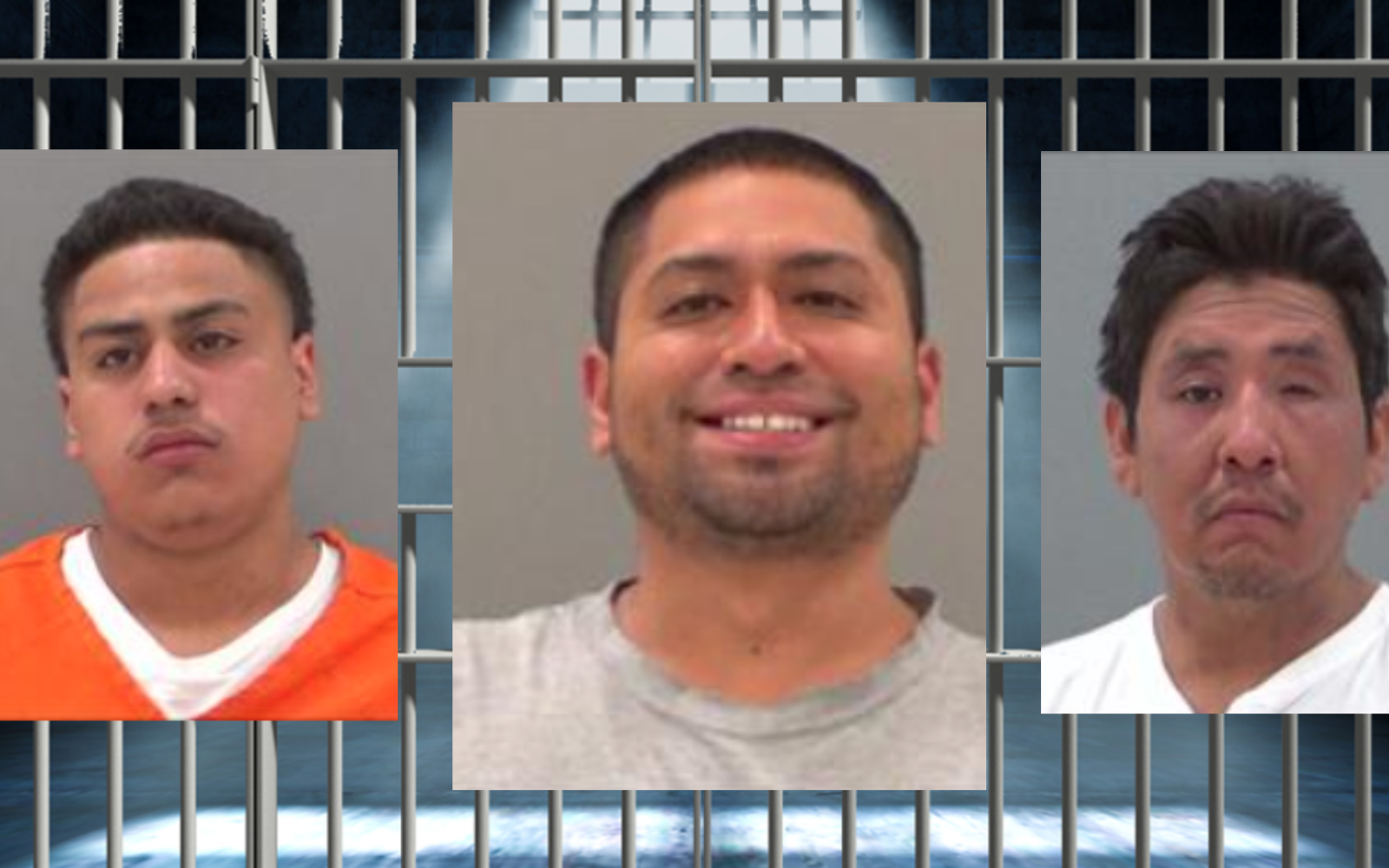 Joe Ramirez (L) Joe Medina (M) Lucas Woody (R)