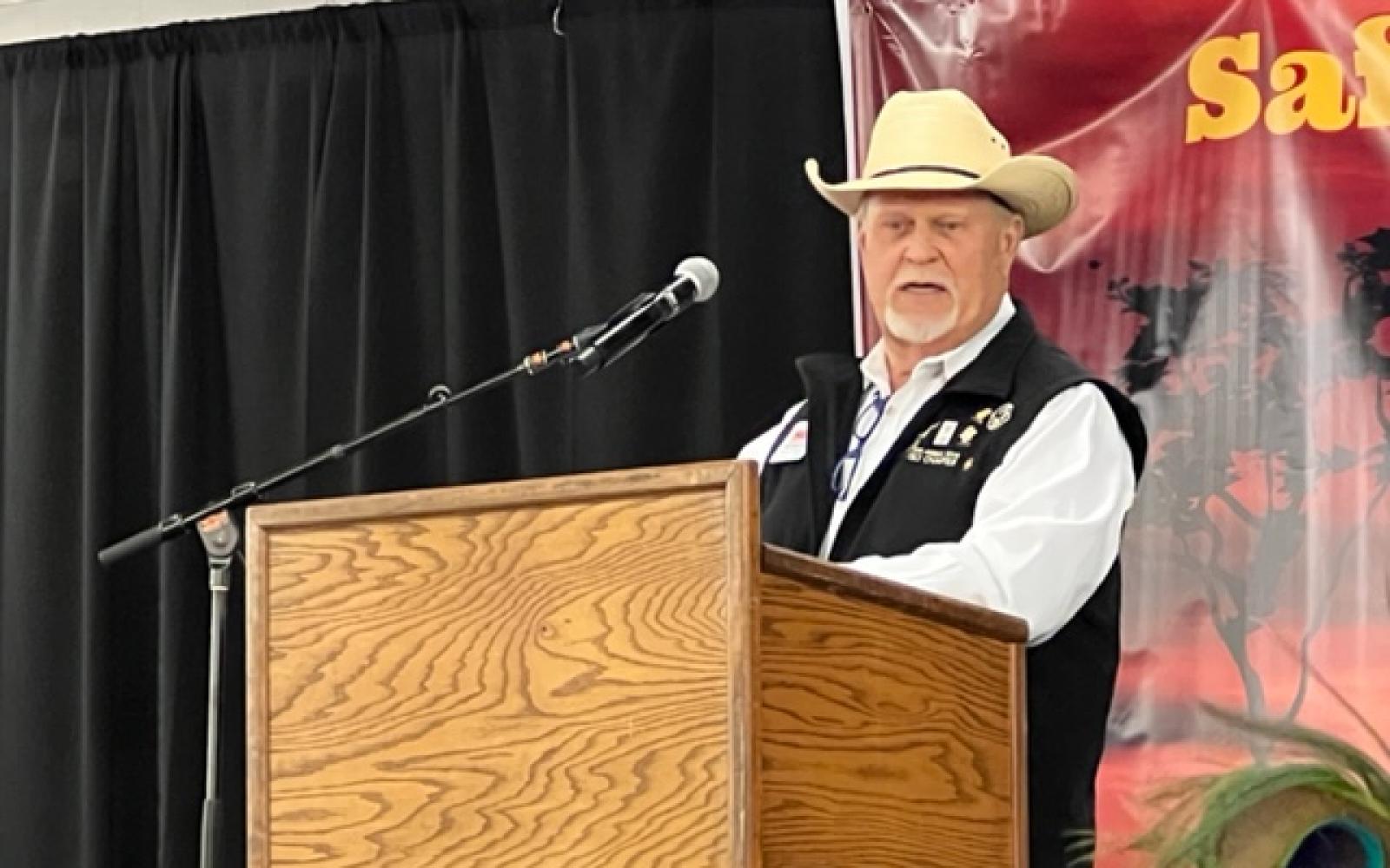 San Angelo SCI Banquet 2022 Alan McClain (LIVE! Photo/Yantis Green)