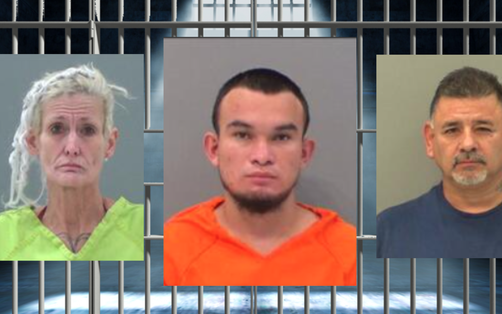 Jeri Six (L) Marlon Melgar-Leon (M) Johnny Alvarez (R)