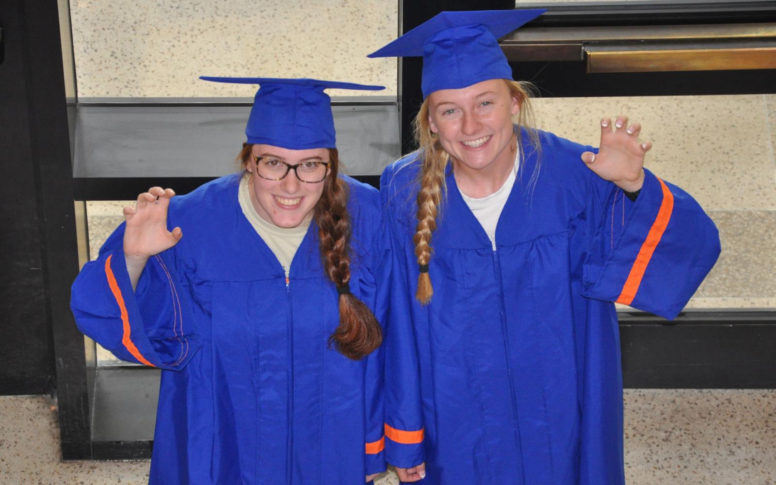 At San Angelo Central High School the 2022 valedictorian and salutatorian will be the Barker Twins. Sisters Gracie Barker is the valedictorian for CHS, and Ellie Barker, the salutatorian.