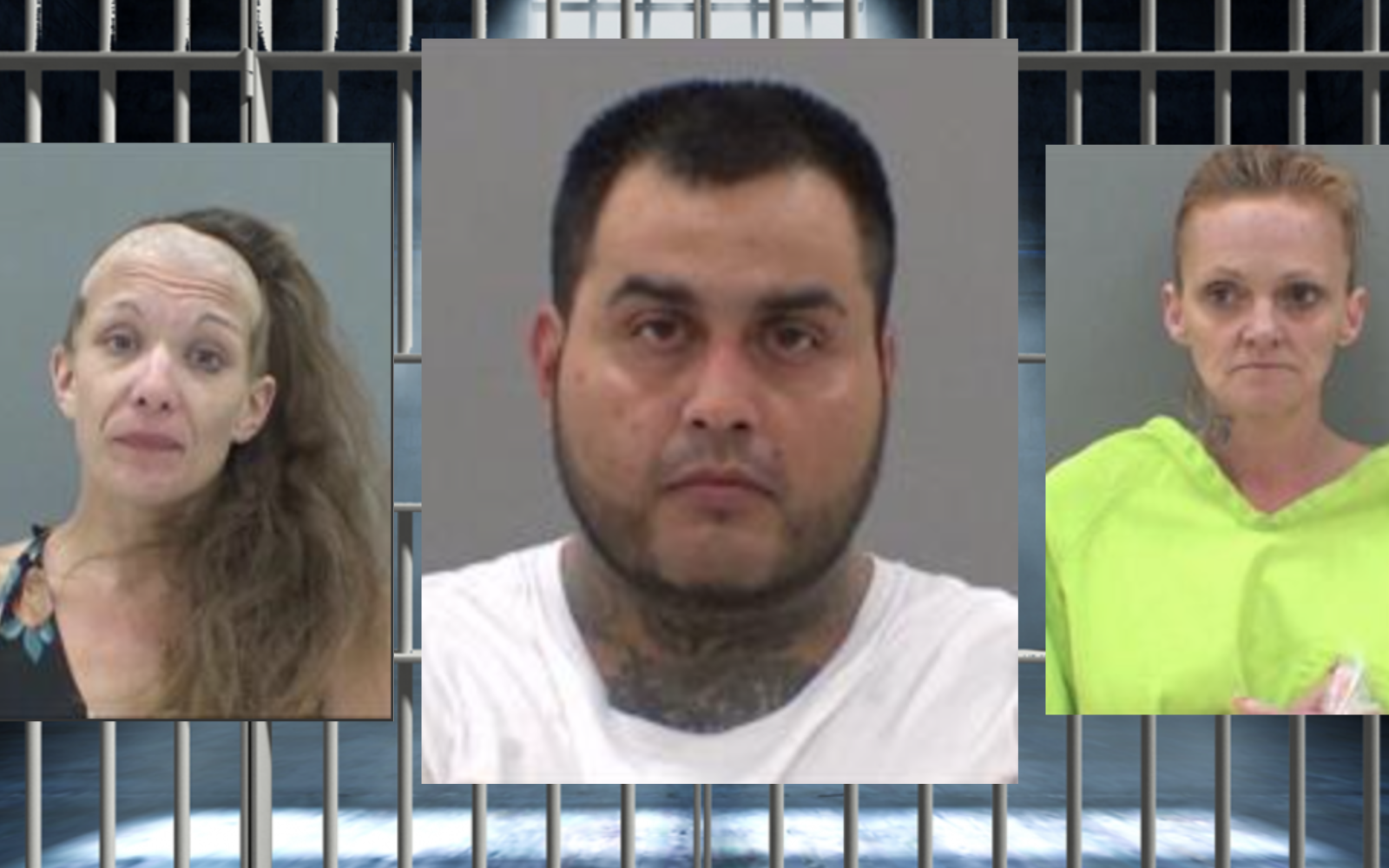 Misty Martinez (L) Ivan Alvarado (M) Angela Clayton (R)