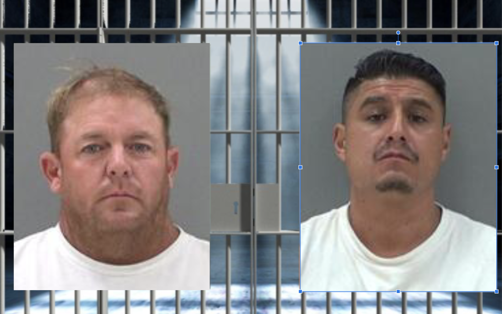 William Roberts (L) Christopher Castaneda (R)