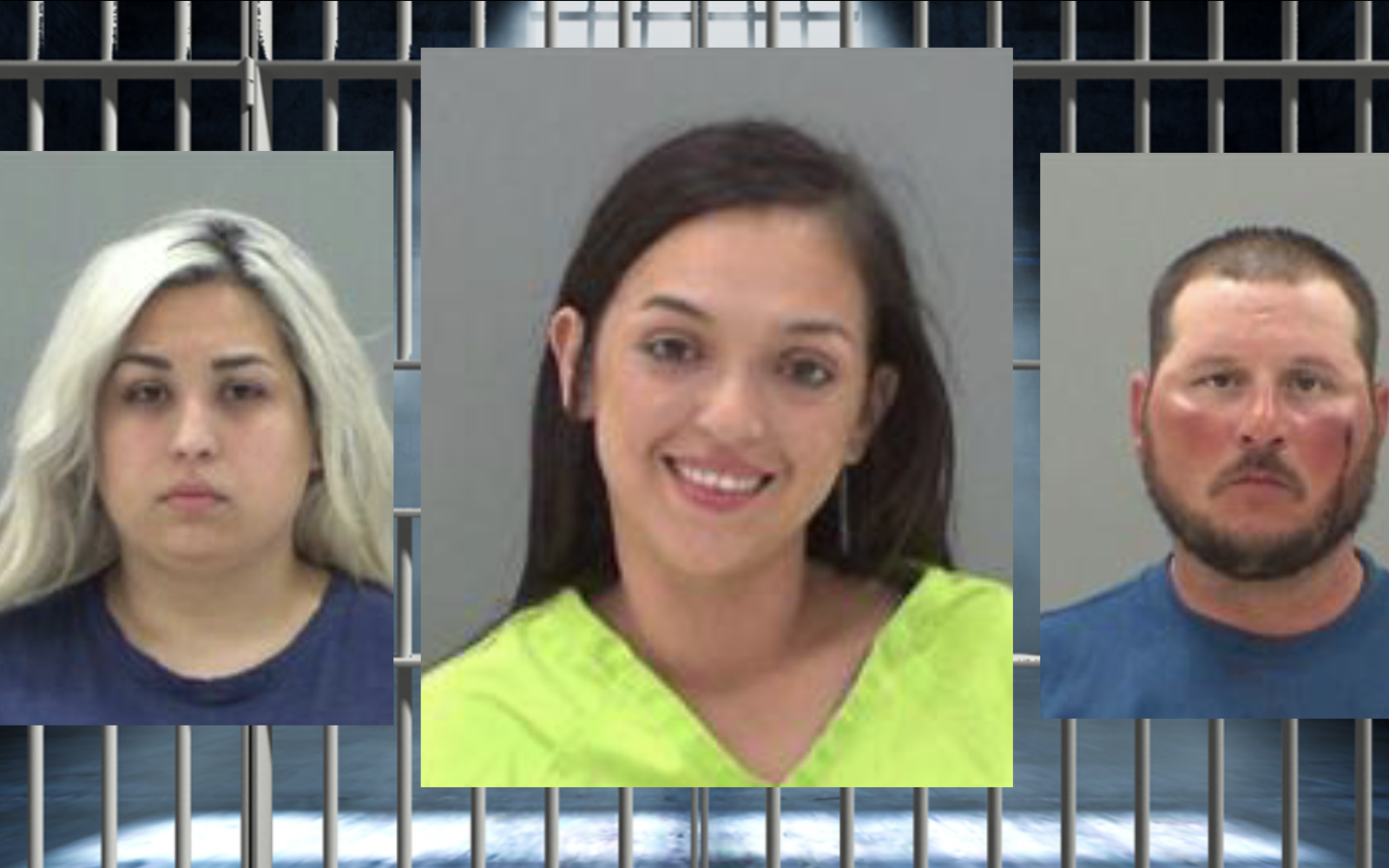 Brianna Longoria (L) Janai Gloria (M) Sean Schumpert (R)