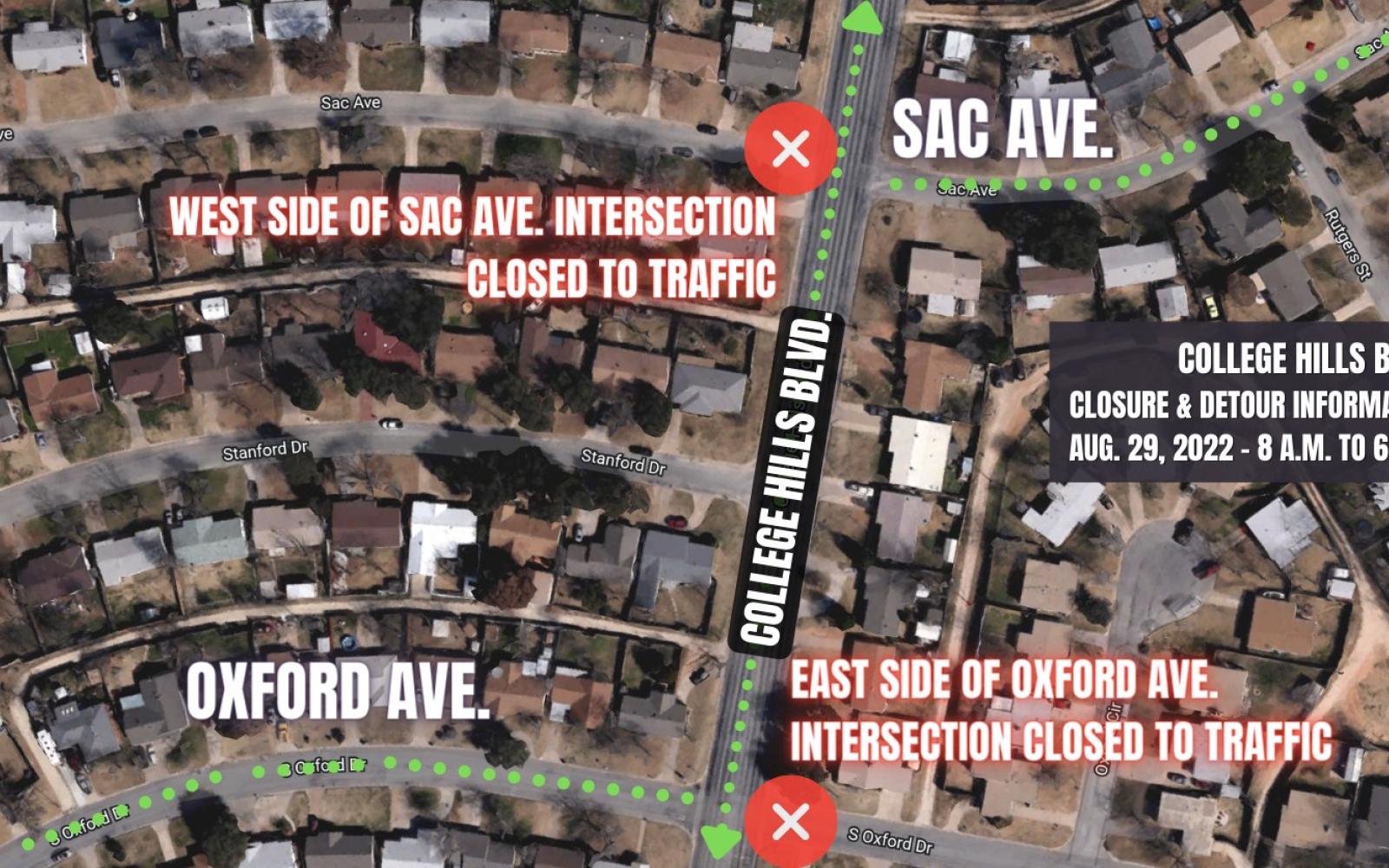 Oxford College Hills Closures (Contributed/COSA)