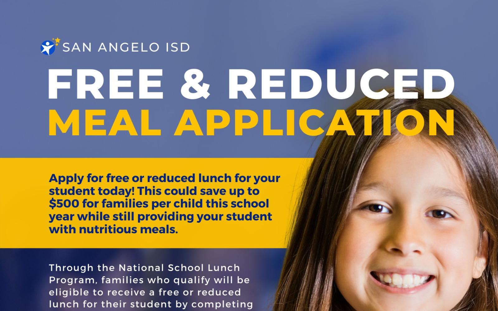 San Angelo ISD Free & Reduced Meals (Contributed/SAISD)