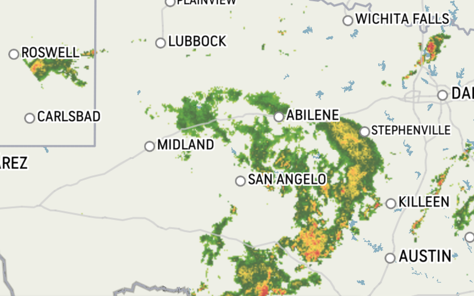 Radar image 715 am 8.30.22 (Contributed/NOAA)