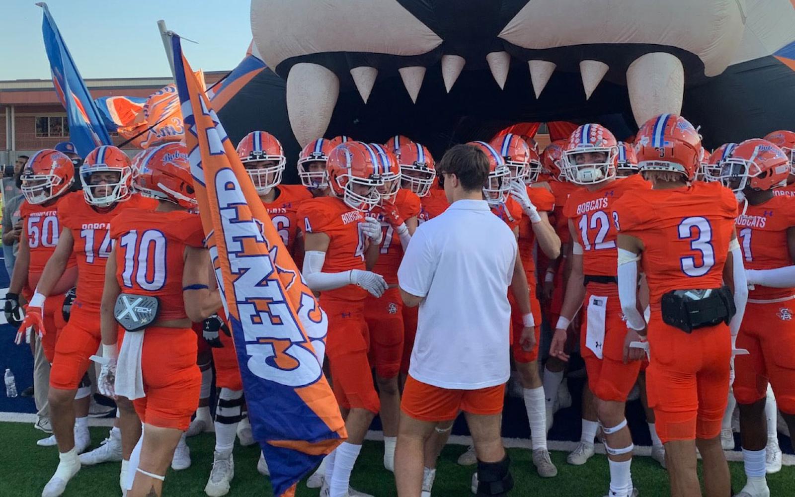 Explosive offensive prowess with no hint of defensive dominance defined the San Angelo Central Bobcats’ homecoming night.