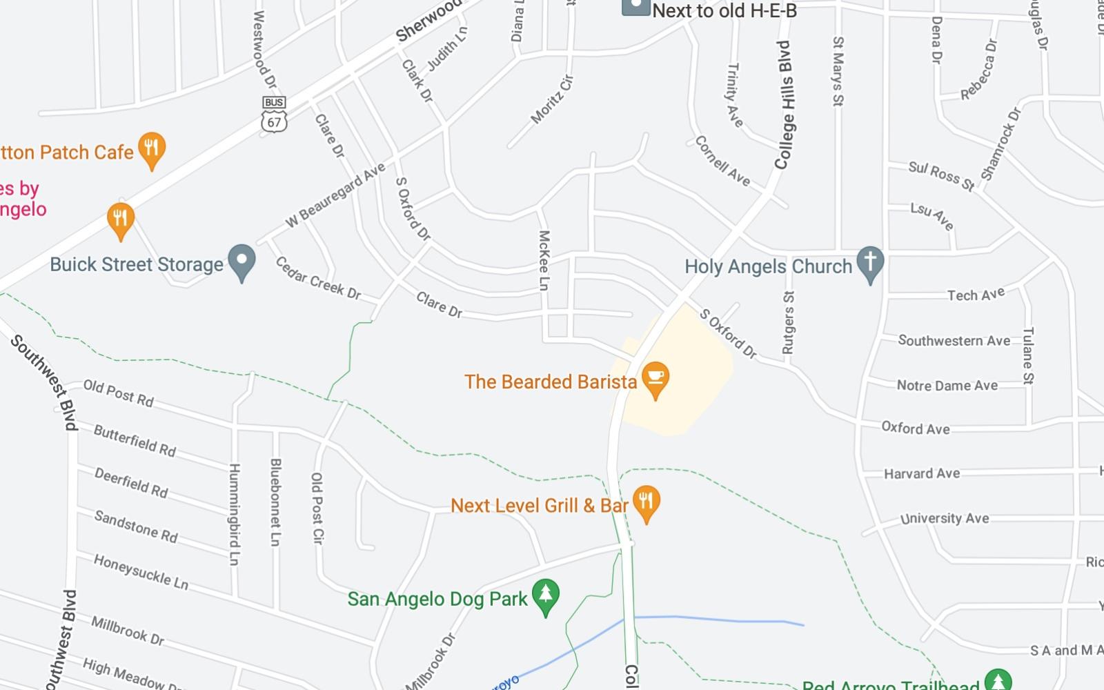 College Hills Blvd Millbrook to Patrick (Contributed/googlemaps)