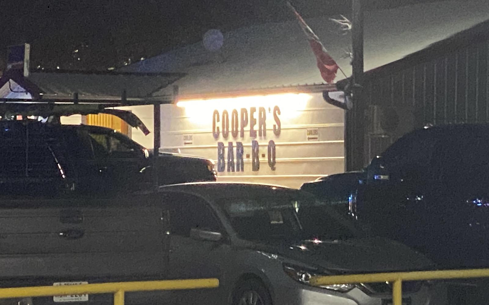The chase ended at Cooper's Barbecue in Christoval on September 10, 2022