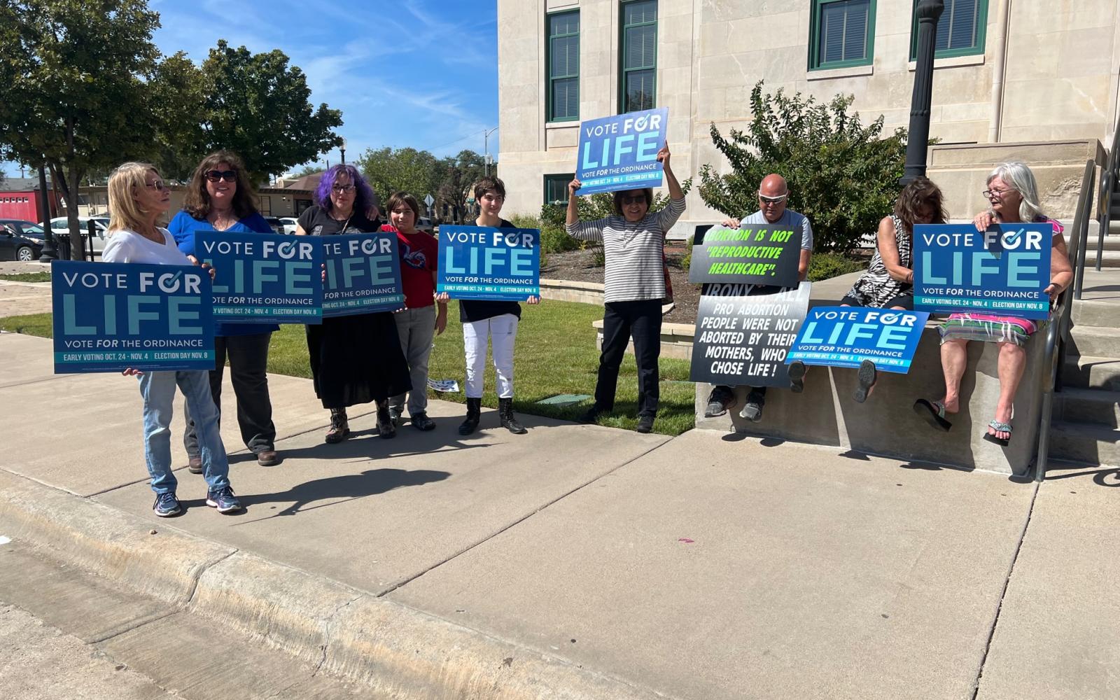 Pro Sanctuary City Ordinance Group (LIVE! Photo/Yantis Green)