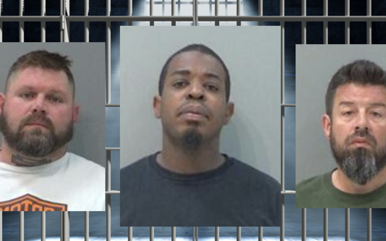 Anthony Giese (L) Raymond Scott (M) Julian Suarez (R)