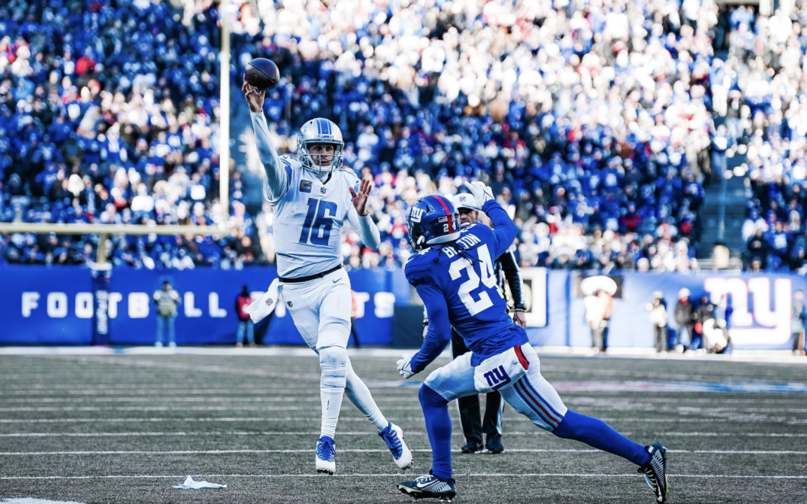 Detroit Lions' Jared Goff