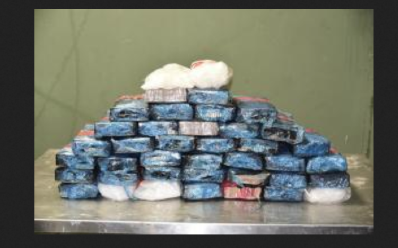 98lbs of Meth Seized in Laredo 12/22 (Courtesy/CBP)