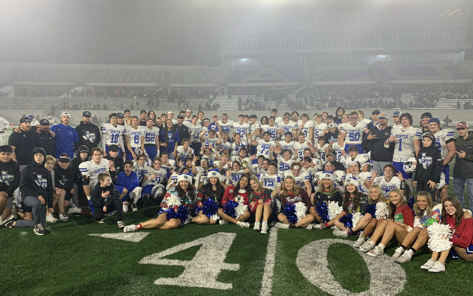 2022 UIL Texas High School Football Semi-Final Champions Gunter Tigers