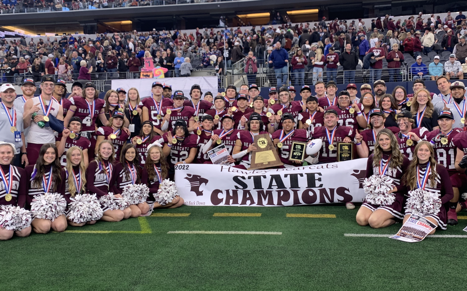2022 2A-Div I Champions Hawley Bearcats