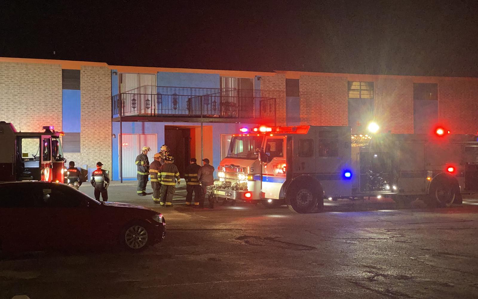 Fire at Monterra Apts on Jan 14, 2023
