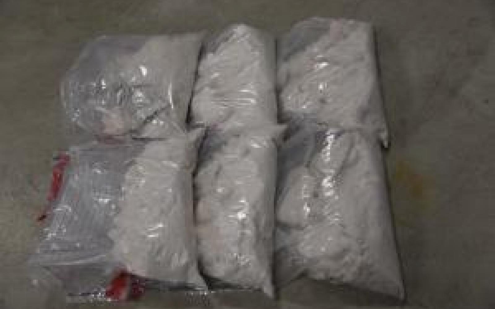 91 lbs Meth Seized in Laredo (Courtesy/CBP)