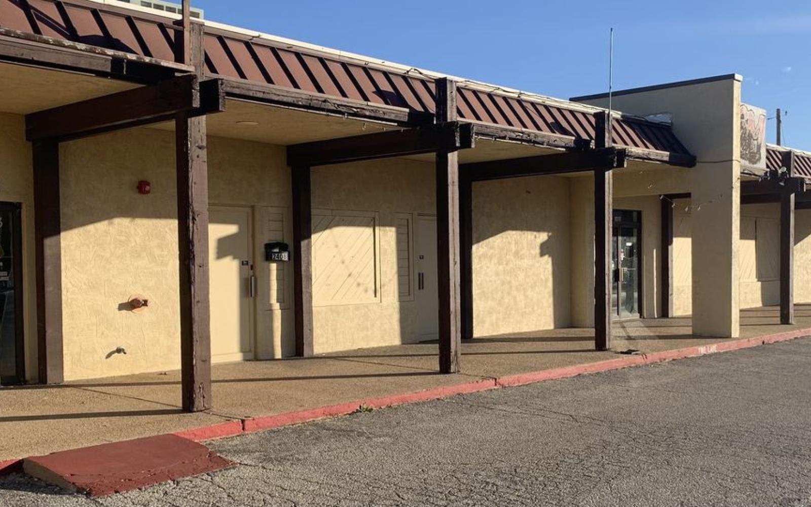 The former Vanderventer Strip Center that formerly housed the fight club will now be a police station.