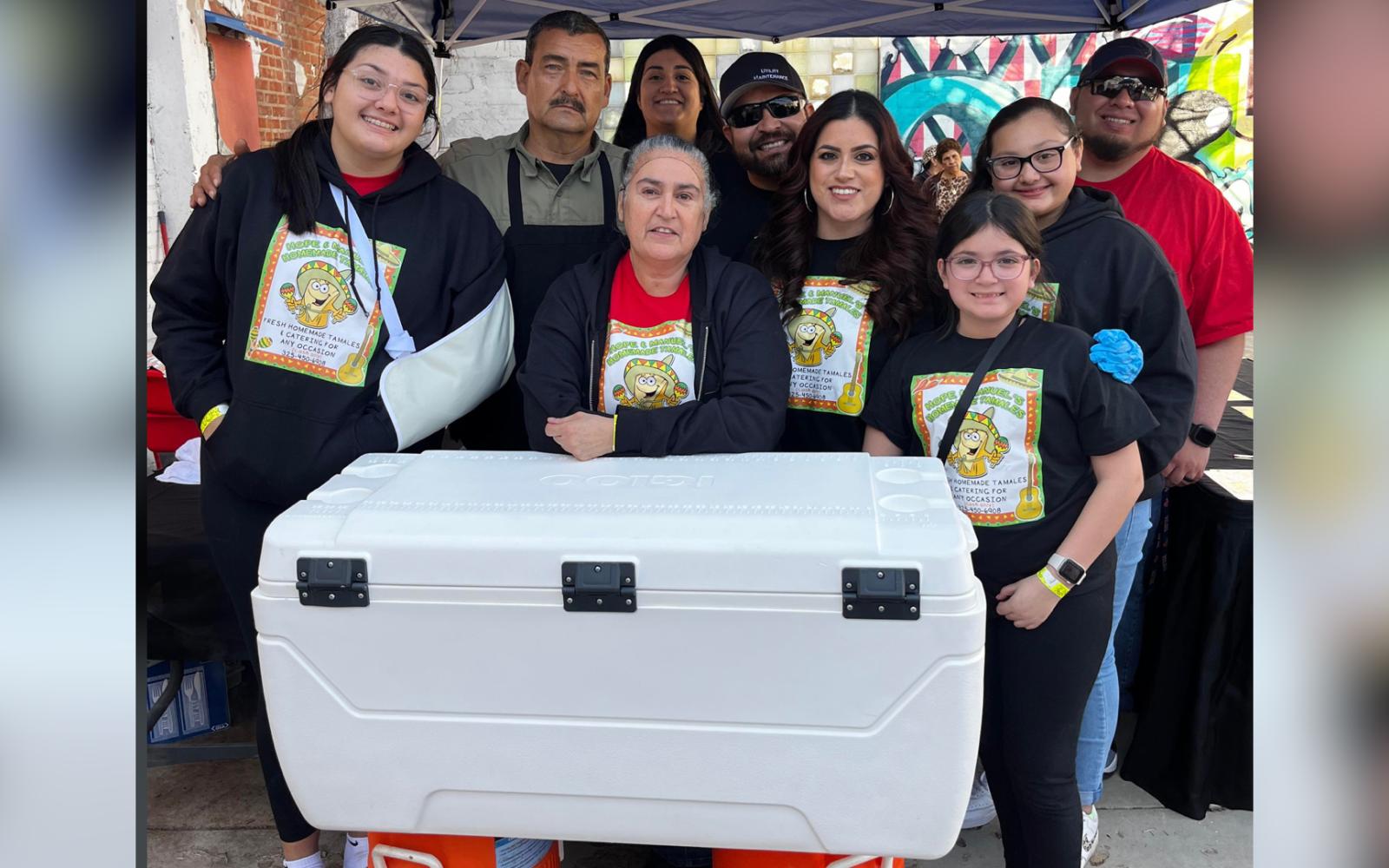 Hope and Manuel Homemade Tamales