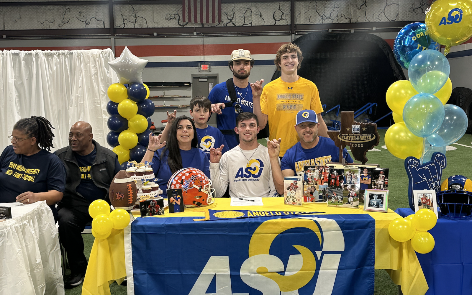 Tyler Hill and His Family