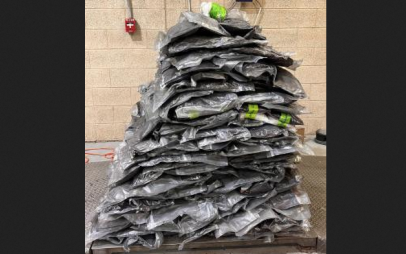 833 lbs Cartel Meth Seized in Pharr (Courtesy/CBP)