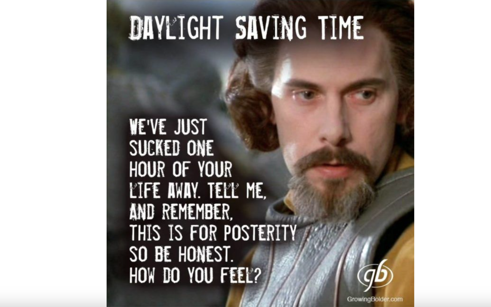 Daylight Saving Time Princess Bride Meme (Courtesy/Pinterest)